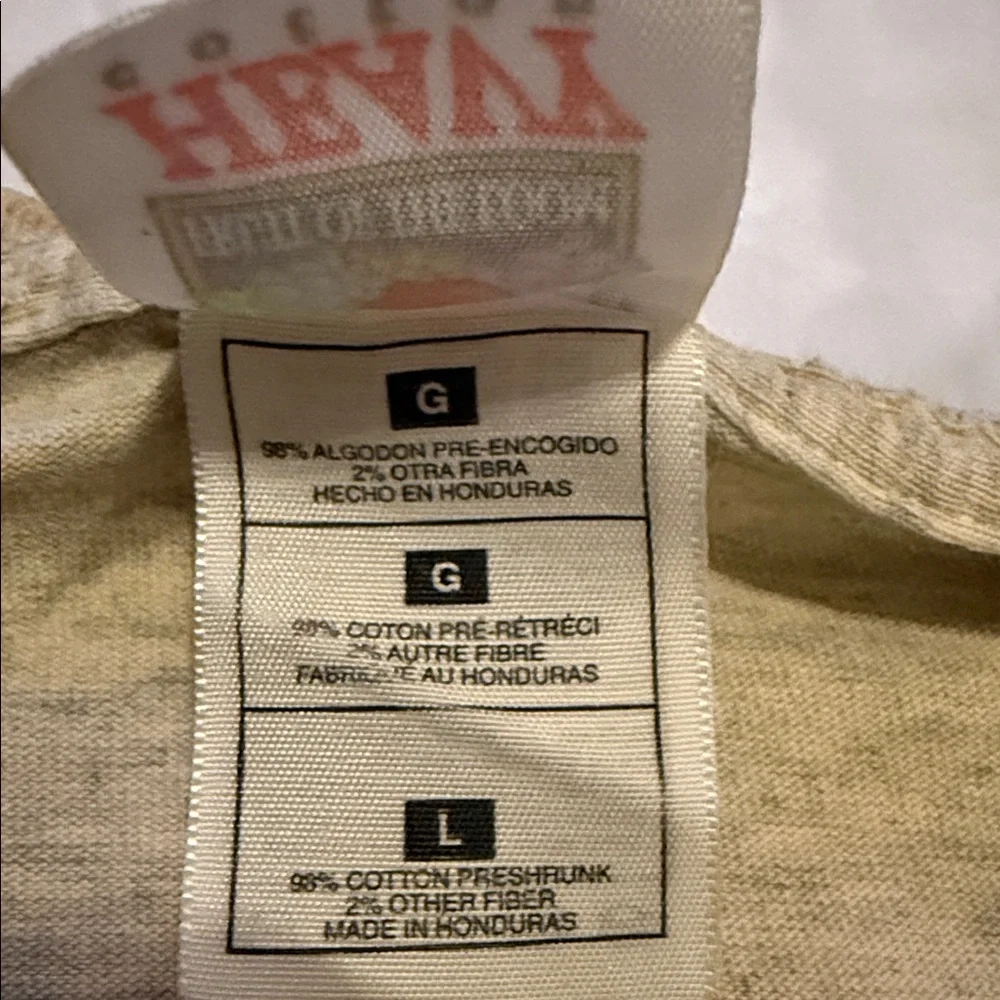 Fruit of the Loom vintage beige